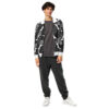 all over print recycled unisex track jacket white front 6aaee24b8585a