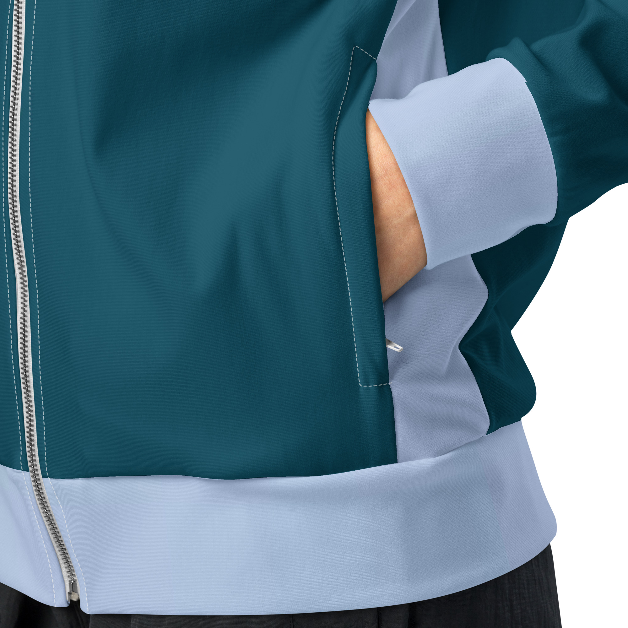 all over print recycled unisex track jacket white product details 6aa074e2be021 jpg