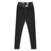 The Bauhaus Series (Black Circles) Yoga Leggings black white front art concierge clothing jpg