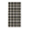 The Tartan Series (Black) Towel black pink white 30x60 flat art concierge clothing jpg
