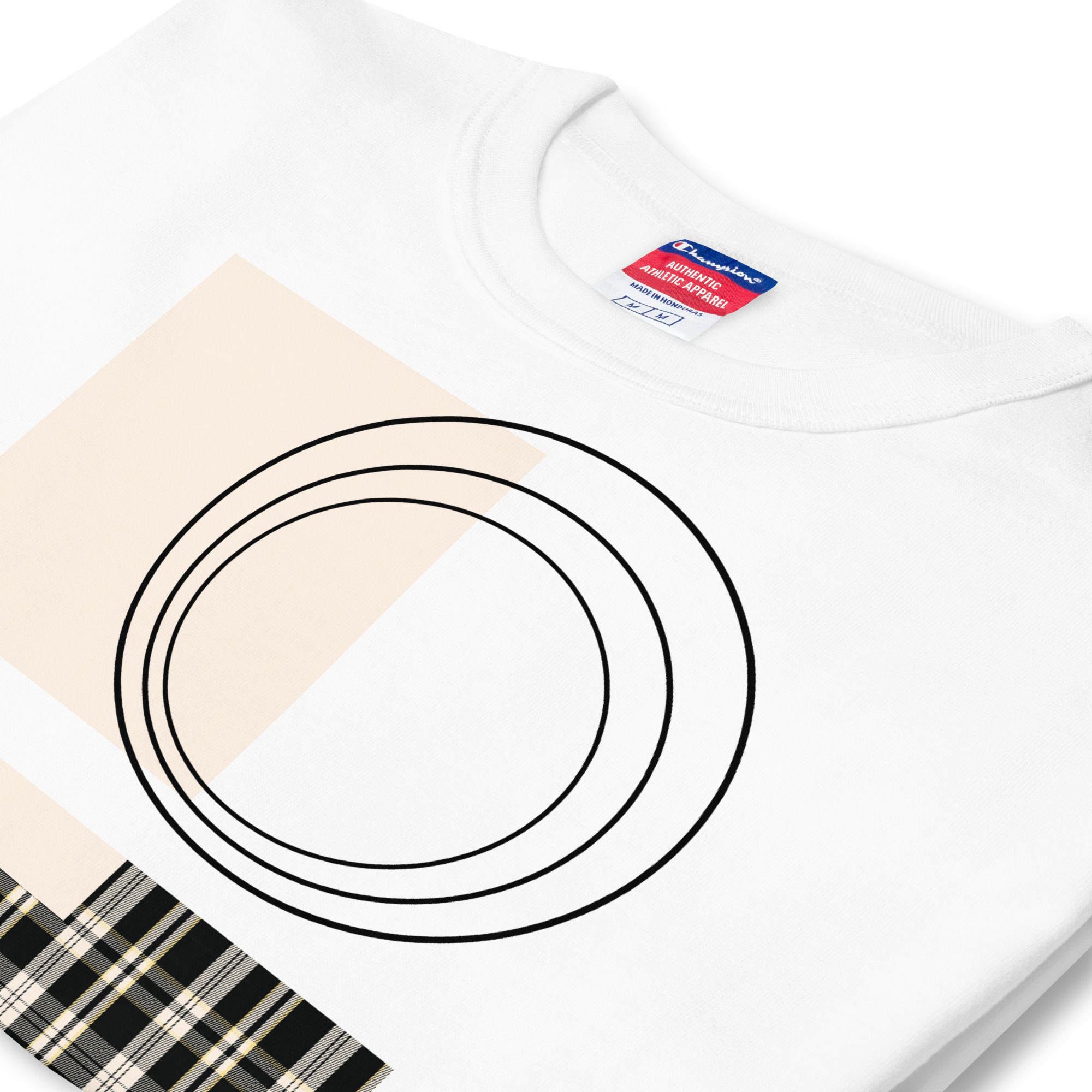 mens champion heritage t shirt white zoomed in 6a9dfd50458fe jpg