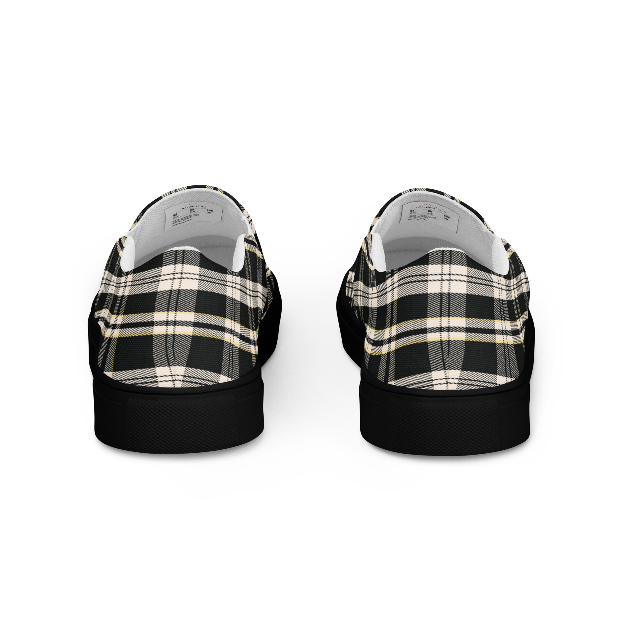 womens slip on canvas shoes black back 6a9df6d0dd9dc jpg