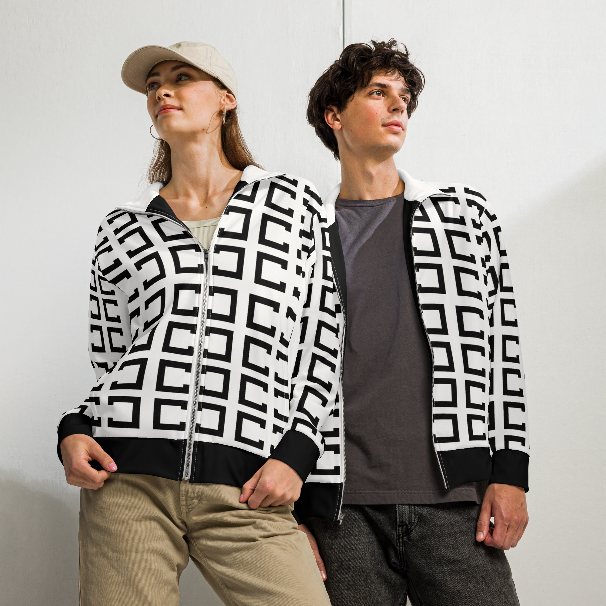 all over print recycled unisex track jacket white front 6ad9541d0daa9 jpg