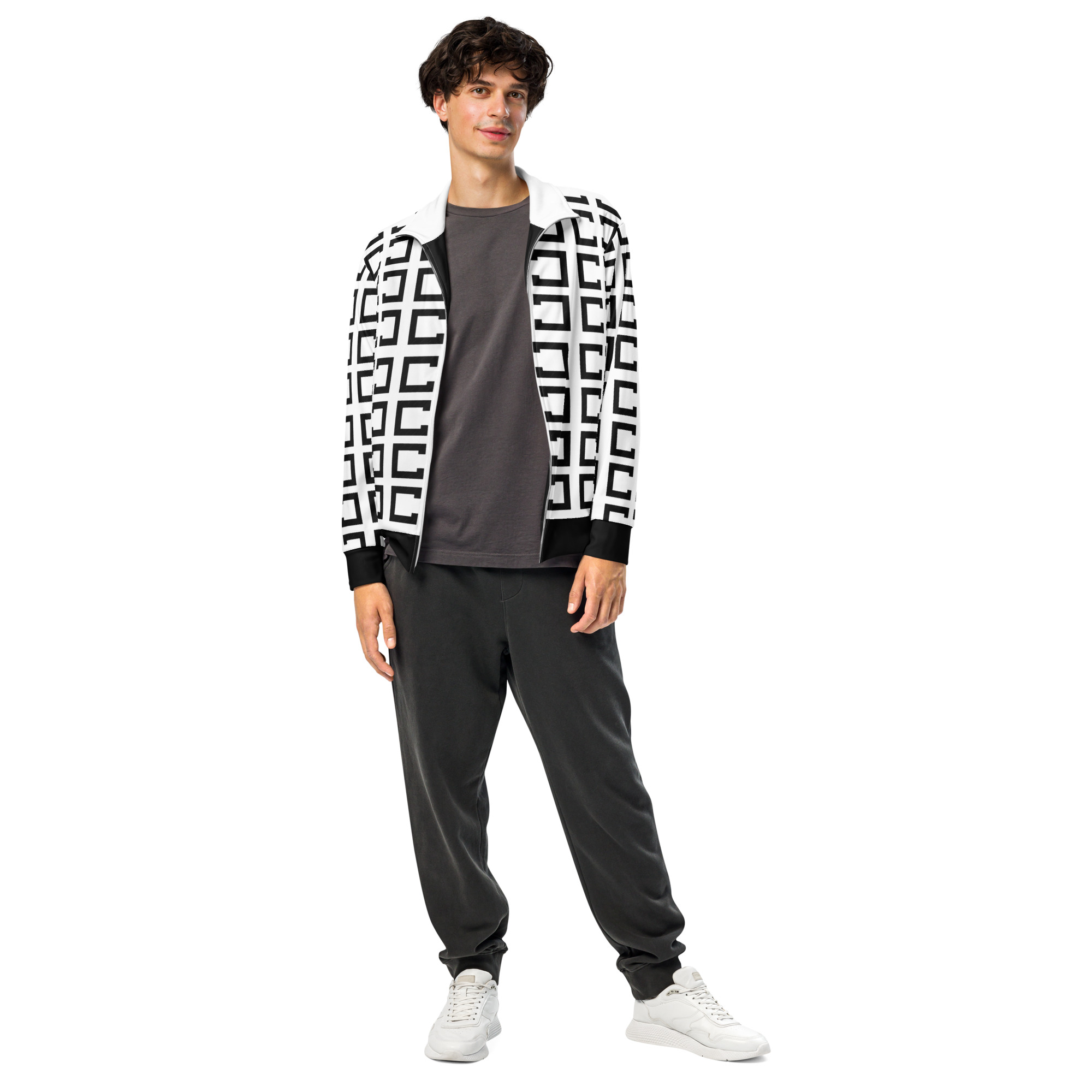 all over print recycled unisex track jacket white front 6ad9541d0df64 jpg
