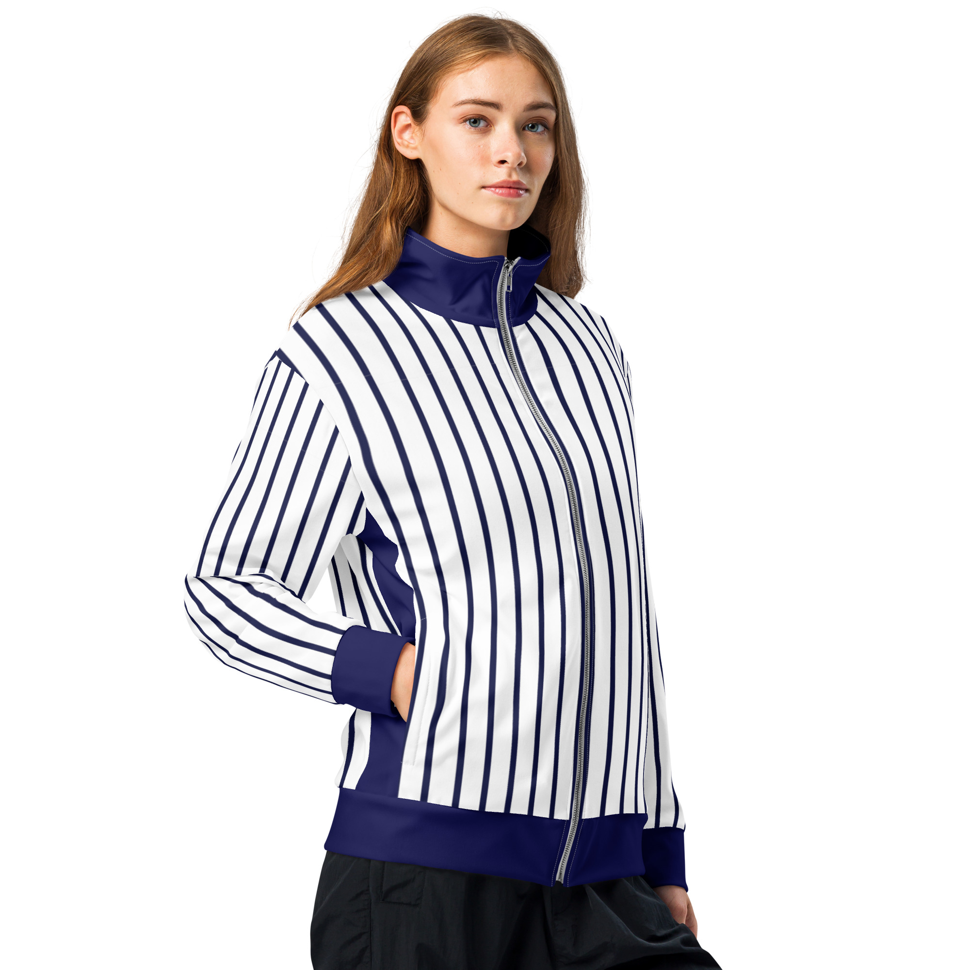 all over print recycled unisex track jacket white right front 6ad9284d83e64 jpg